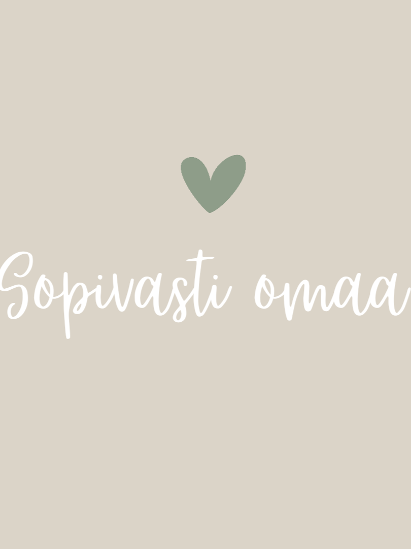Sopivasti omaa