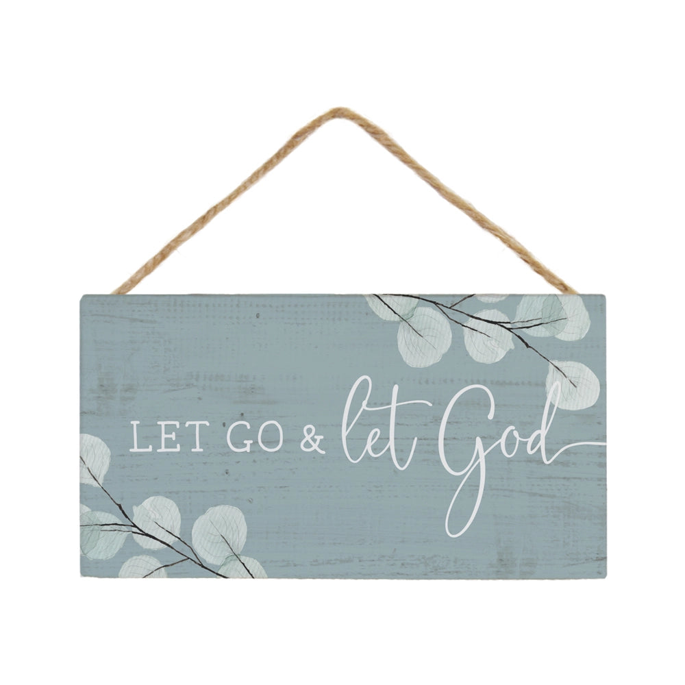 Sisustustaulu Let Go and Let God