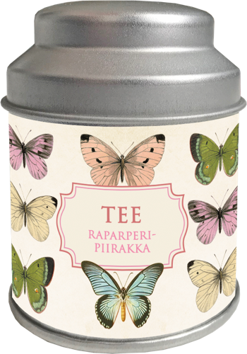 Teepurkki Raparperi-piirakka