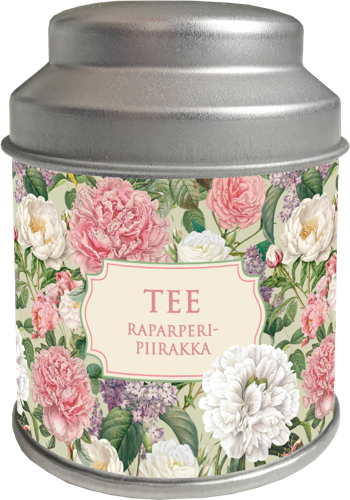 Teepurkki Raparperi- piirakka