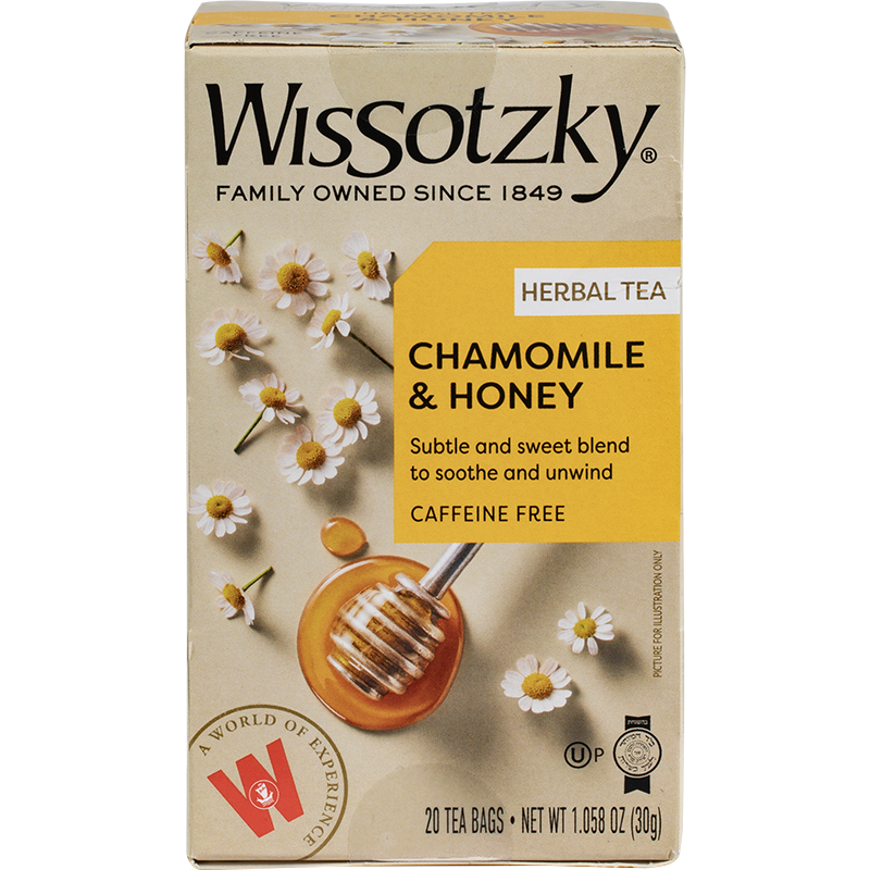 Israelilainen kofeiiniton yrttitee Kamomilla & Hunaja