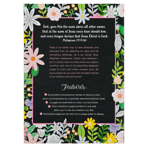 ARTGIFTS Värityskirja Names of Jesus