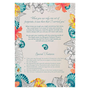 ARTGIFTS Värityskirja Footprints