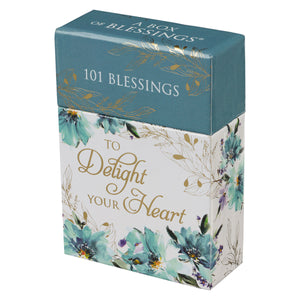 ARTGIFTS Raamatunlausekortit 101 Blessings To delight your heart