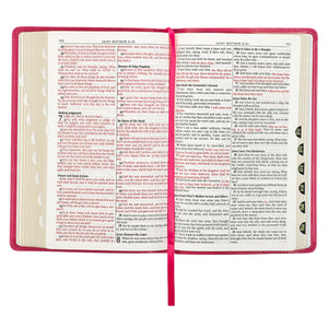 The Holy Bible KJV Raamattu Pink