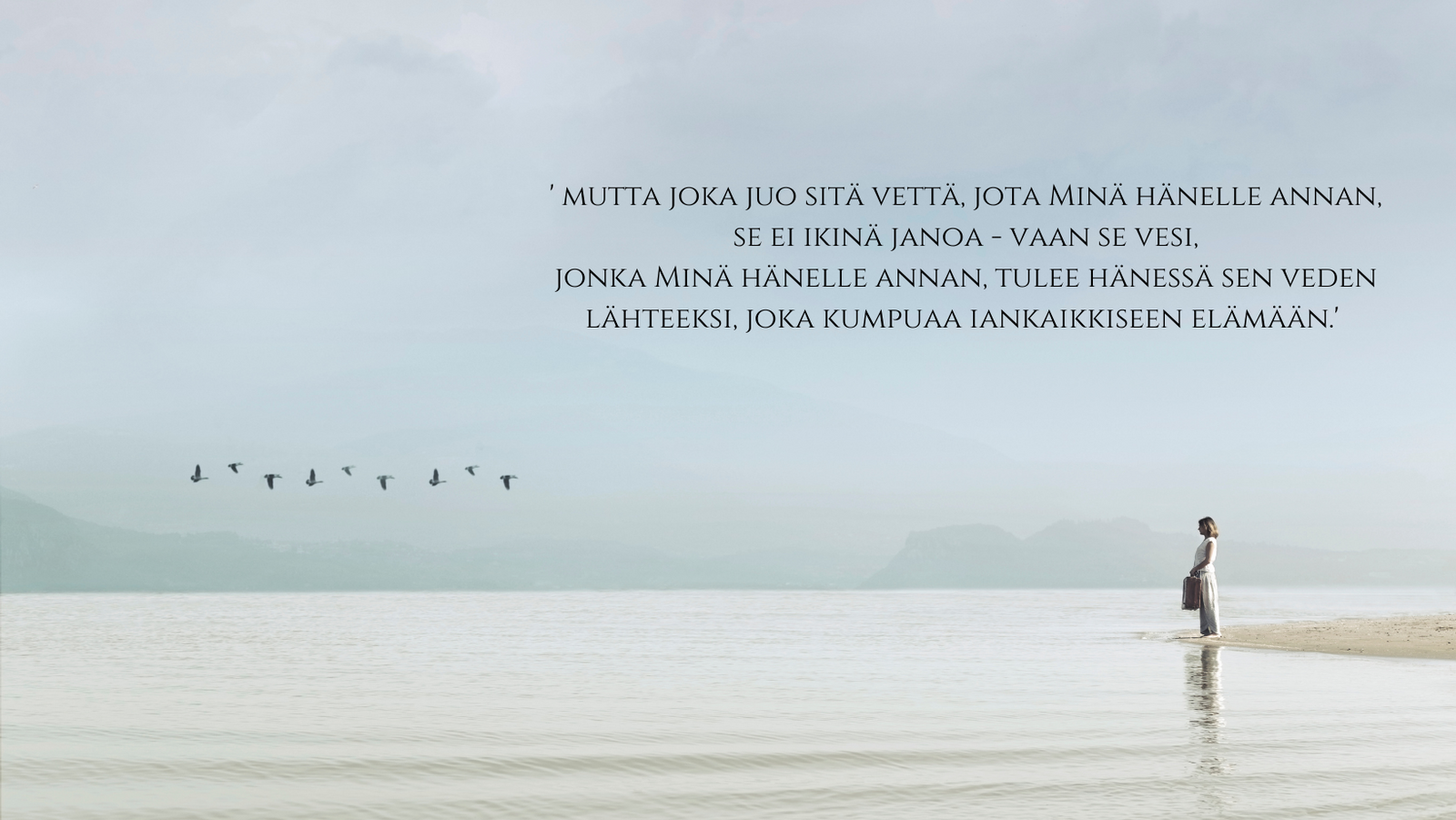 Nainen Kaivolla Kristillinen verkkokauppa