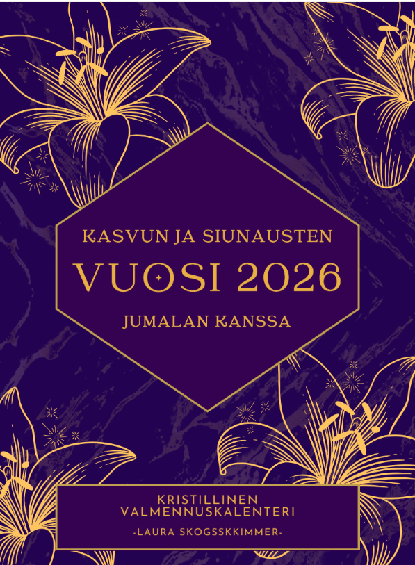 2026 Kristillinen valmennuskalenteri ja työkirja