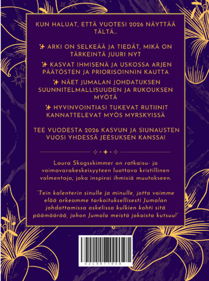 2026 Kristillinen valmennuskalenteri ja työkirja