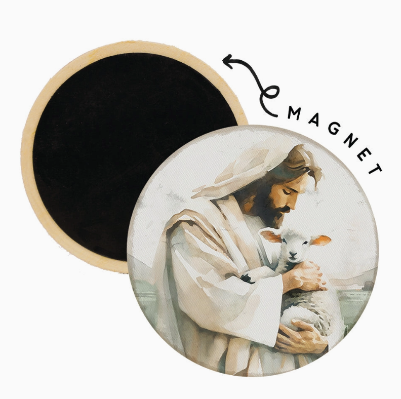 Puinen Magneetti Hyvä paimen