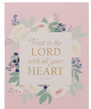 ARTGIFTS Muistivihko Trust in the Lord