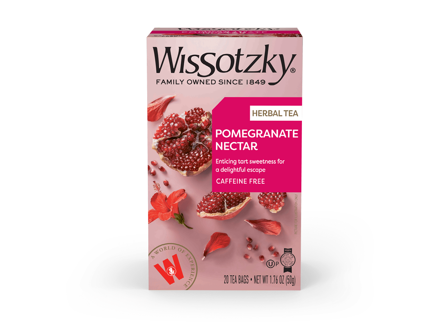 Israelilainen kofeiiniton tee Granaattiomena Nectar