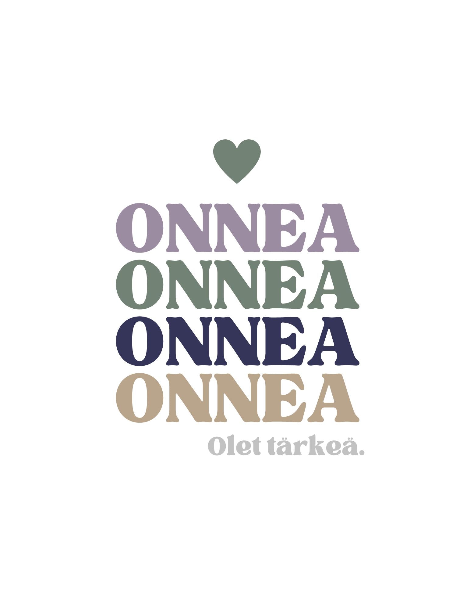 KAIVOLLA Kortti Onnea, Olet tärkeä.