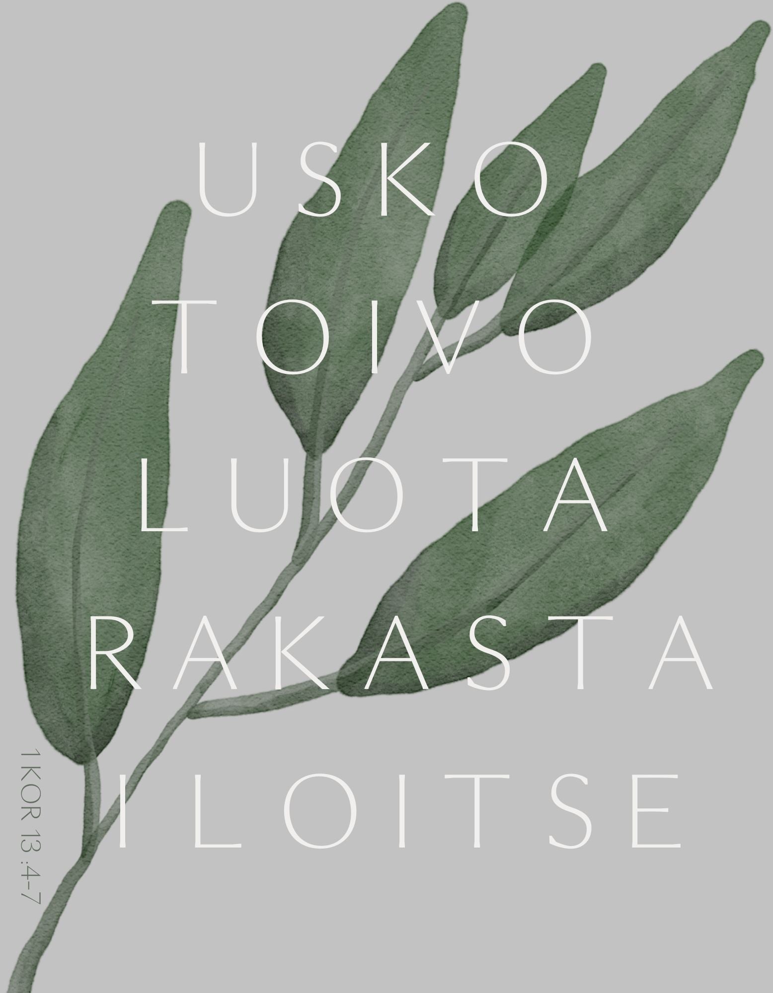 KAIVOLLA Kortti Usko & Luota