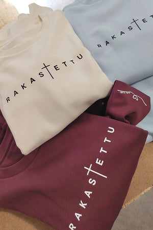 Kaivolla Collegepaita Rakastettu Eri värejä