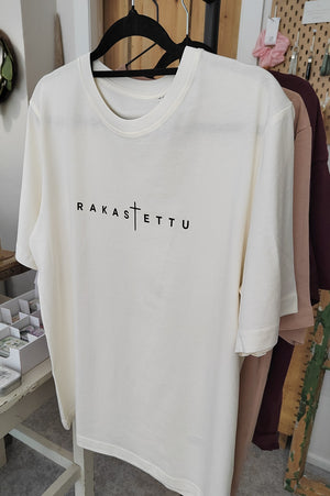 Kaivolla T-paita Rakastettu Eri värejä