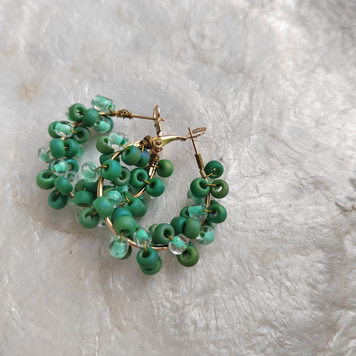 Blooming Desert Shop Lasihelmi renkaat