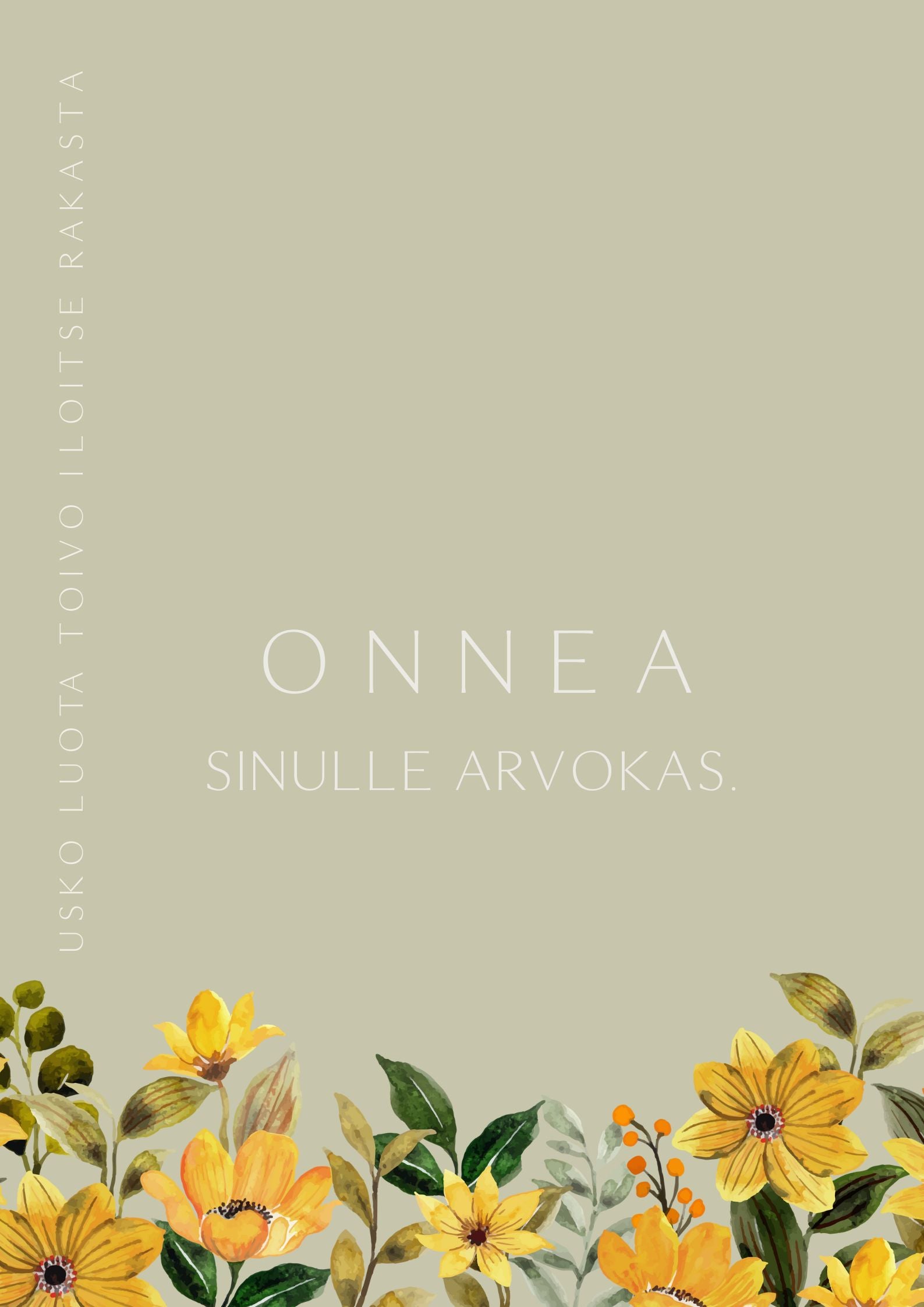 KAIVOLLA Kortti Onnea arvokas