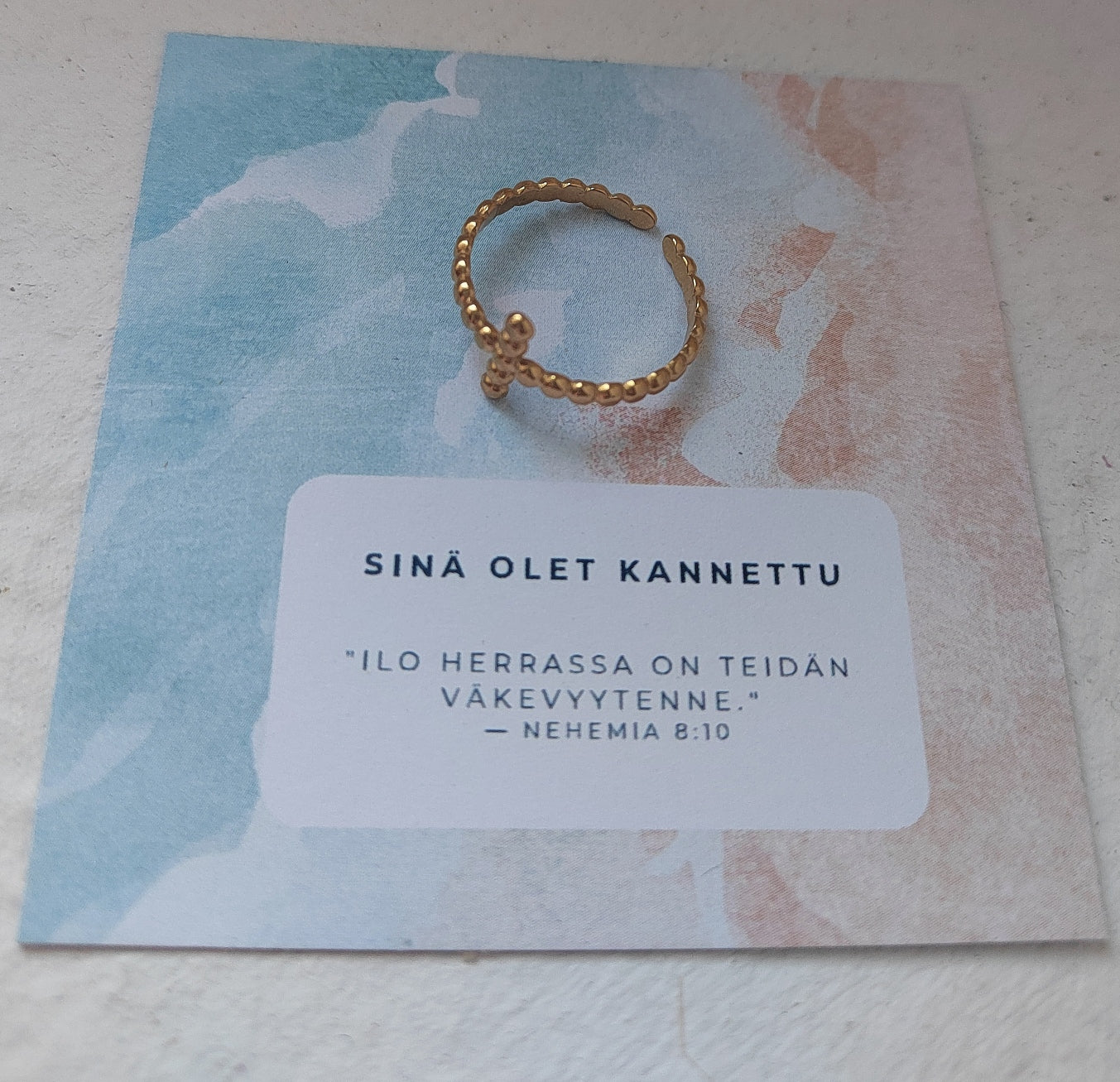 Yvonne Risti sormus Bubble