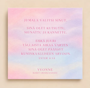 Ester Sormus säädettävä