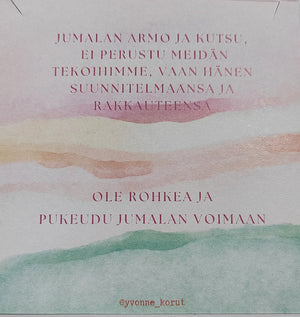 Yvonne Kaulakoru Armo riittää