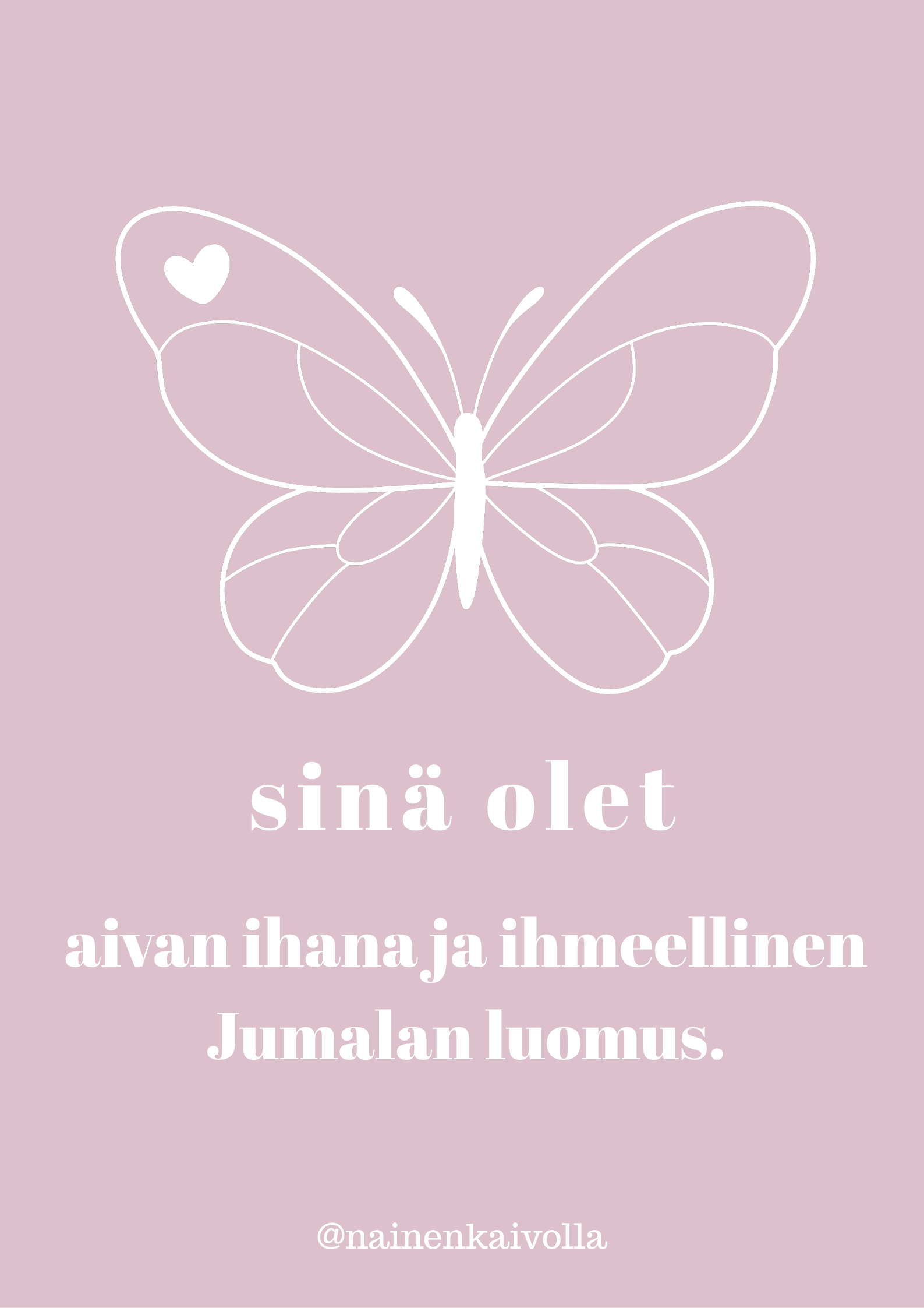 KAIVOLLA Kortti Ihana luomus