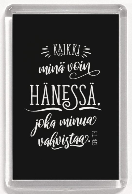 Magneetti Kaikki voin Hänessä