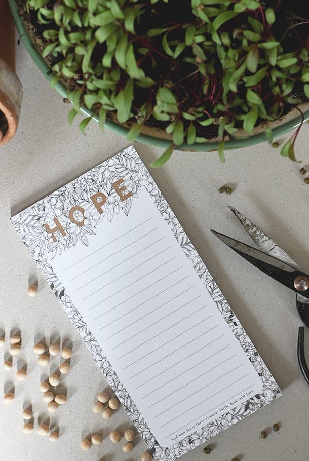 Magneettinen muistivihko Hope