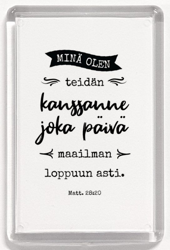 Magneetti Minä olen kanssanne