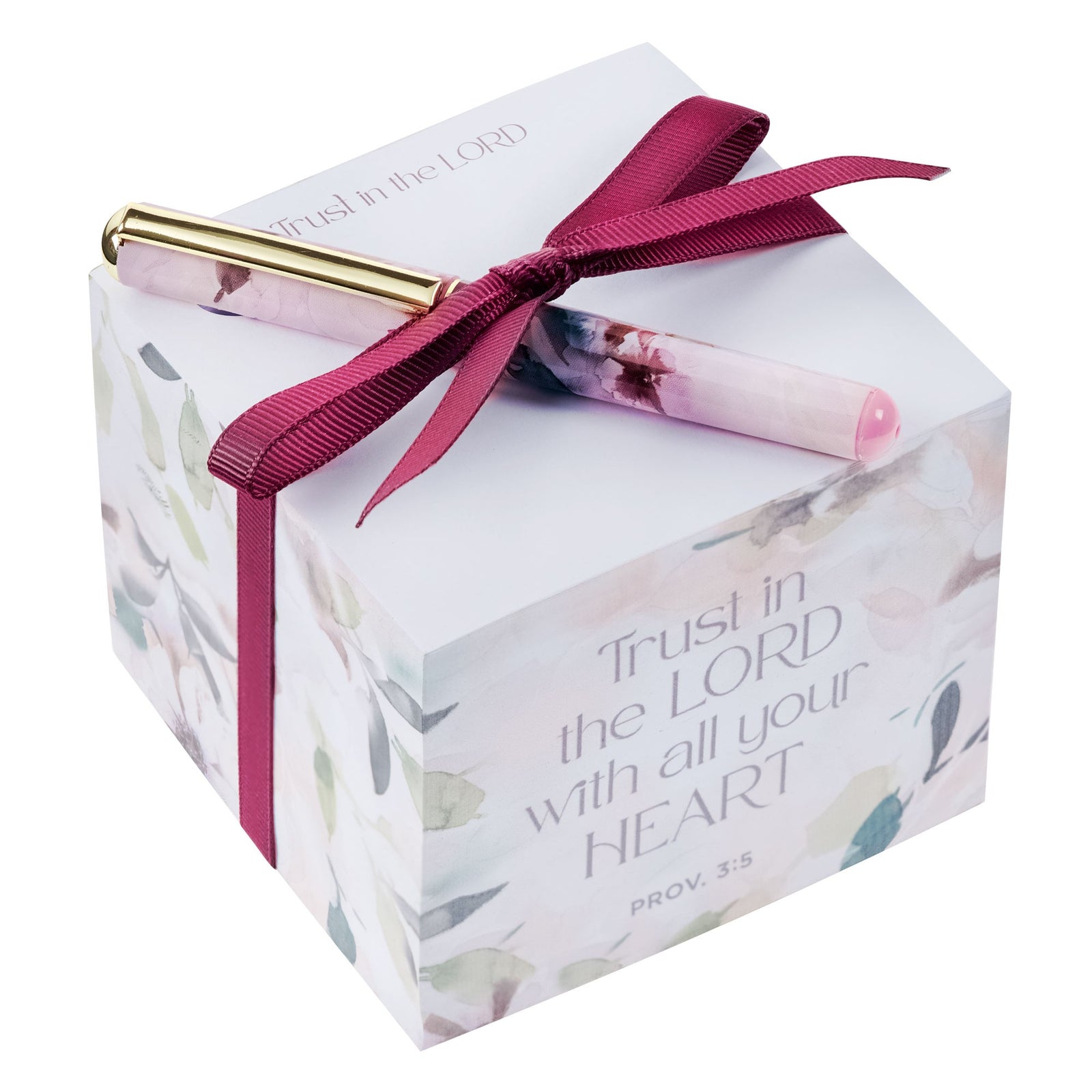 Muistilaput kynällä Trust in the Lord