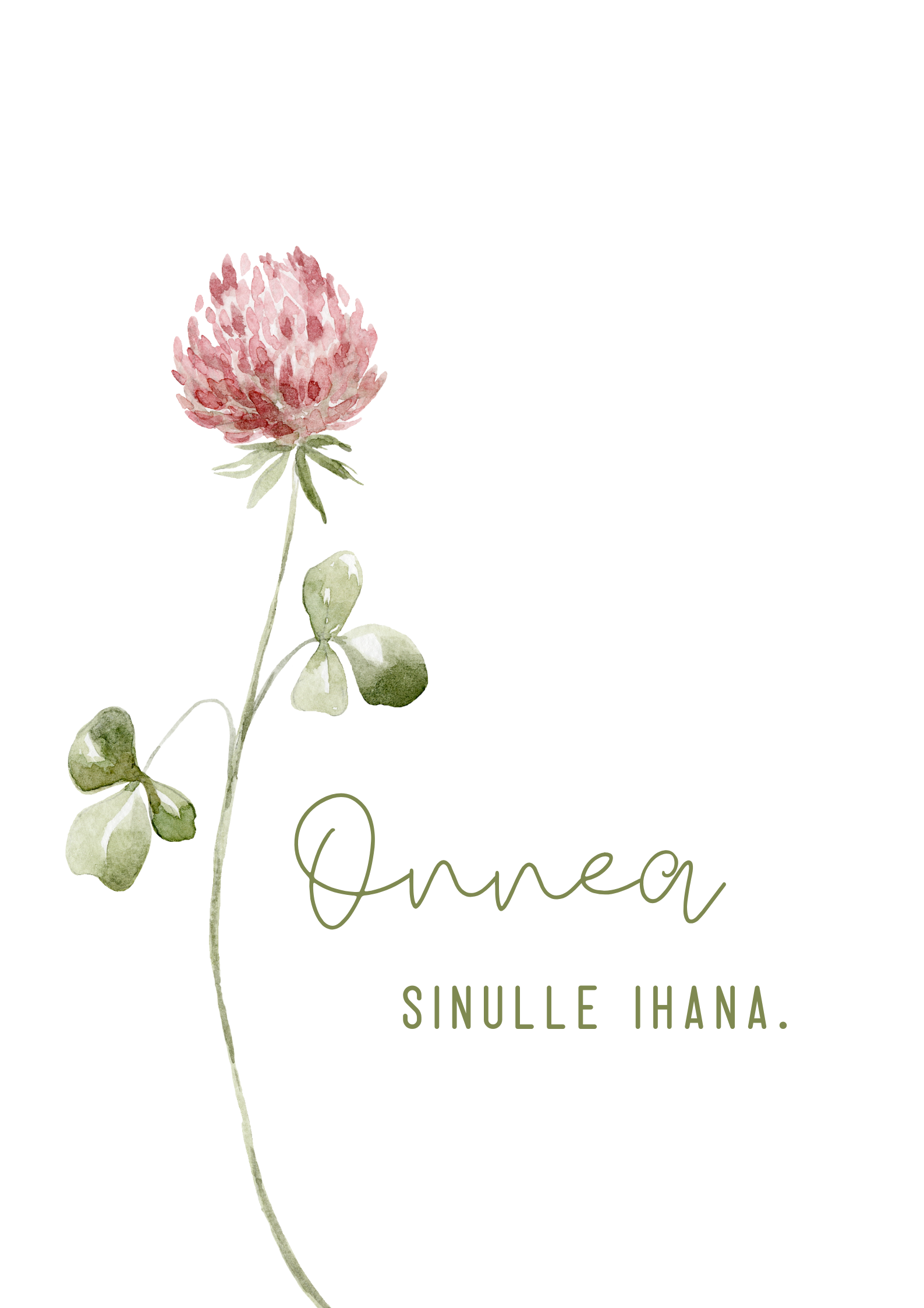 KAIVOLLA Kortti Onnea ihana