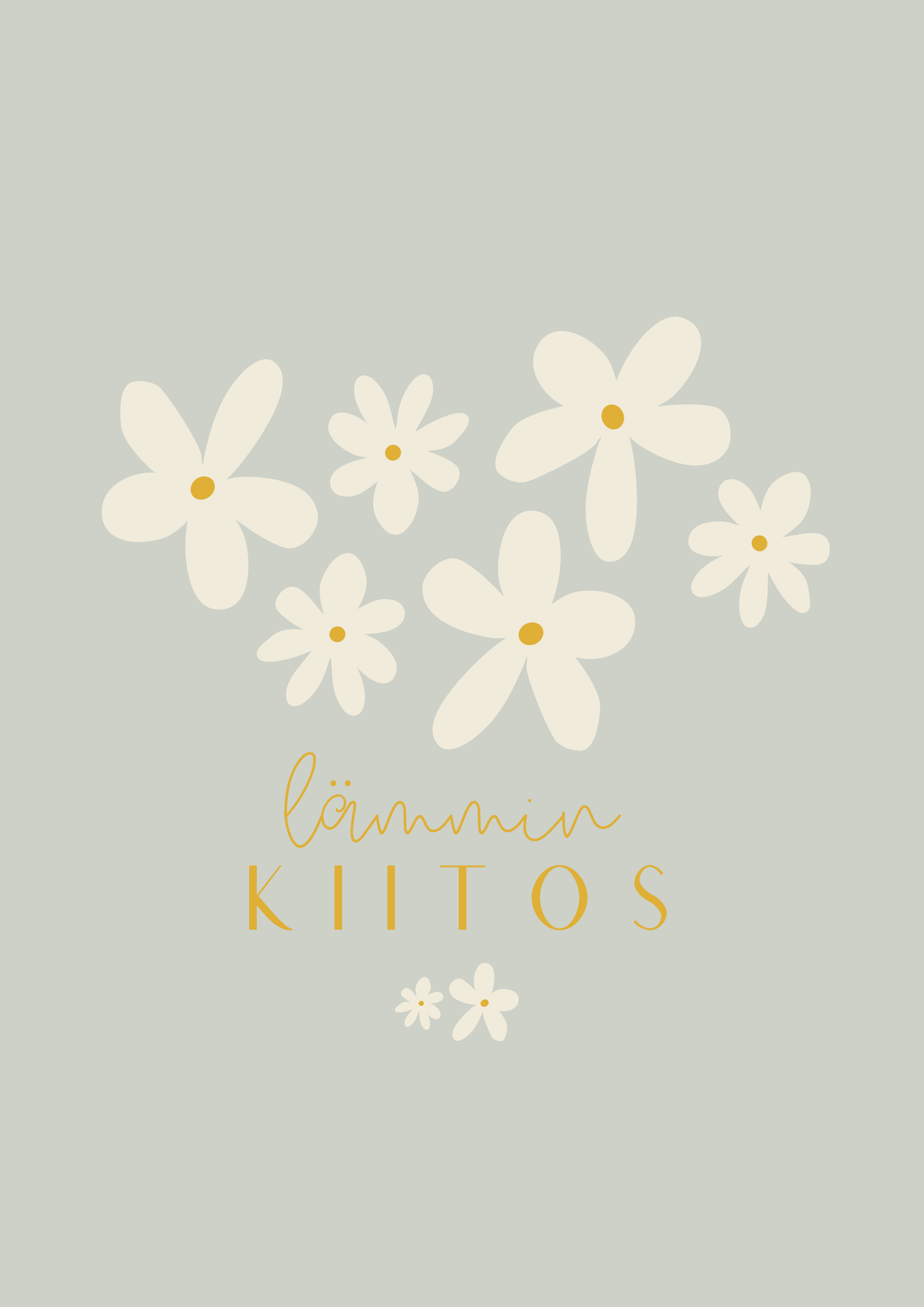 KAIVOLLA Kortti Lämmin kiitos