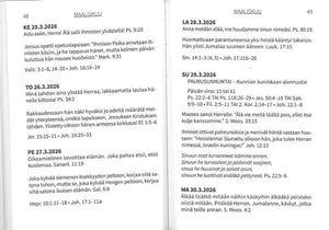 Päivän Tunnussana 2026