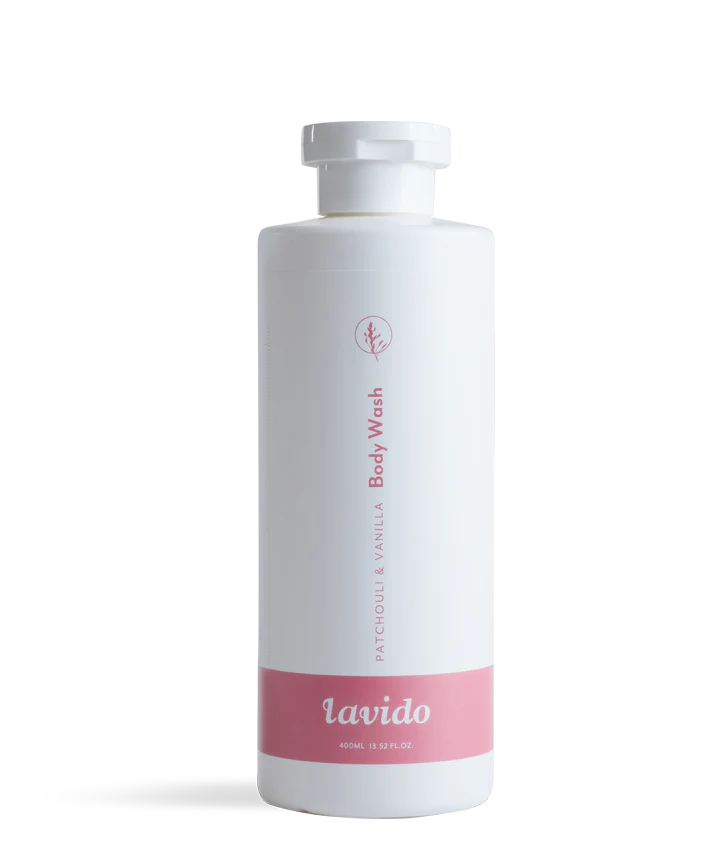 Lavido Aromaattinen Suihkugeeli Patsuli 400ml.