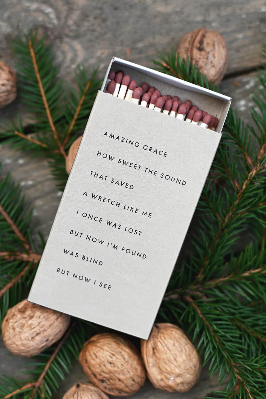 Tulitikkurasia Amazing Grace