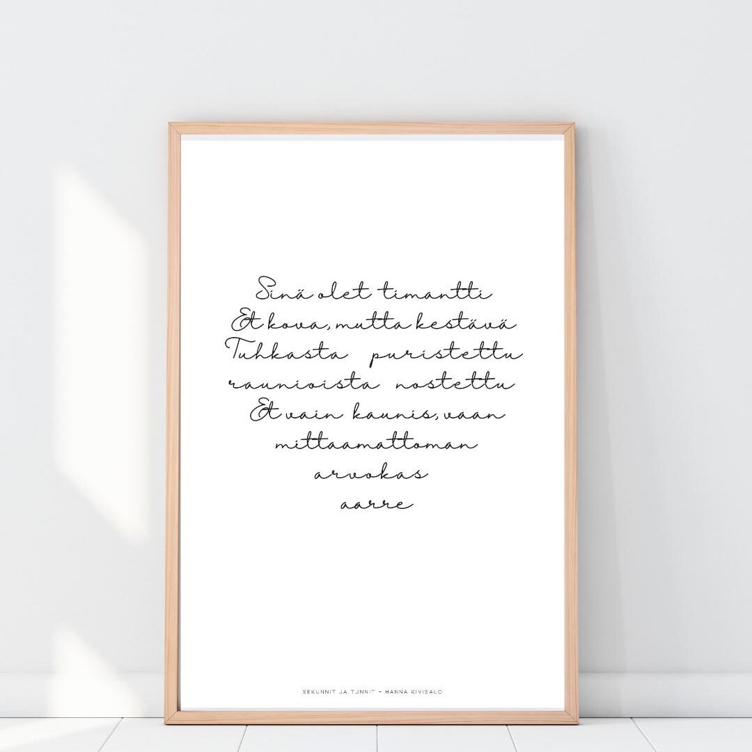 Taidekortti Timantti