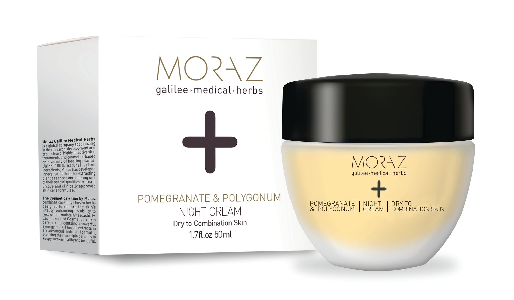 Moraz Night Cream - Ravitseva ja täyteläinen yövoide. Kuivalle sekä normaalille iholle. Anti-agening. 