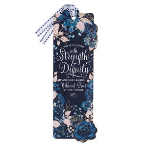 ARTGIFTS Kirjanmerkki Blue Roses Strength & Dignity