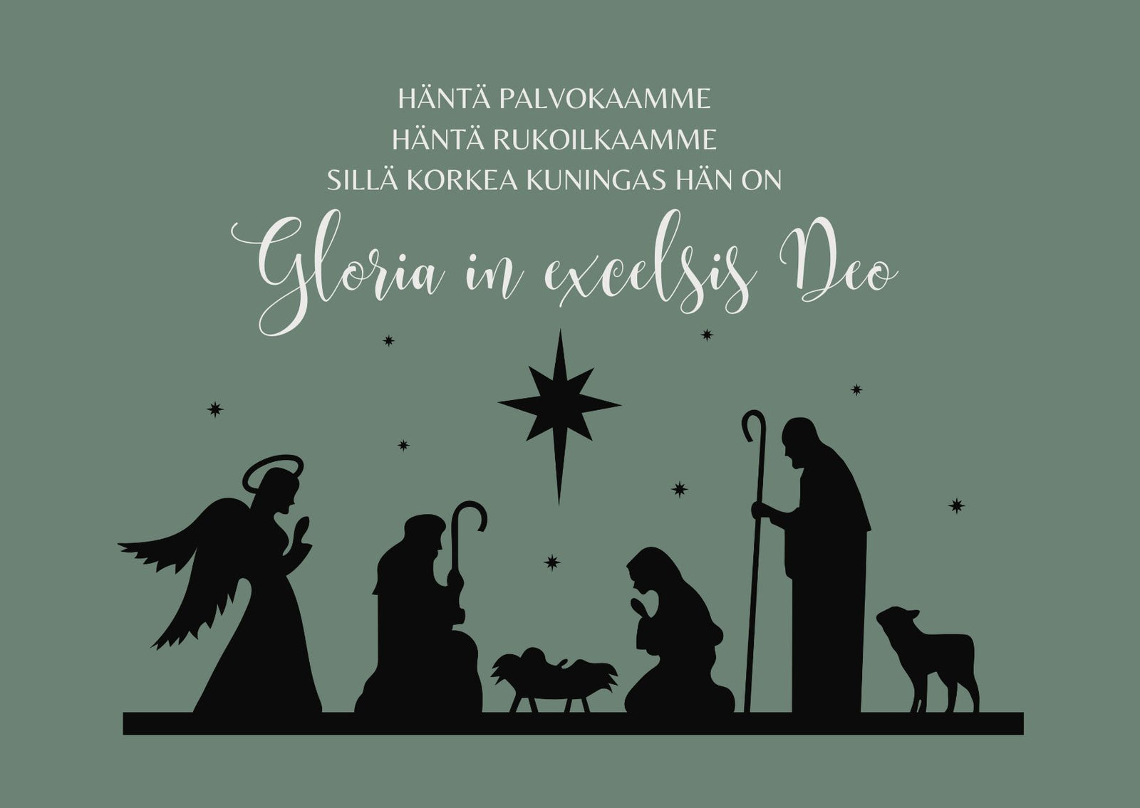 KAIVOLLA Joulukortti Gloria