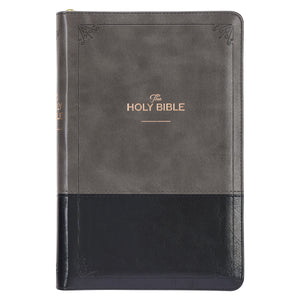 ARTGIFTS The Holy Bible KJV Raamattu Harmaa
