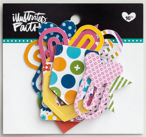 Värikkäät Klemmarit Designer Clips