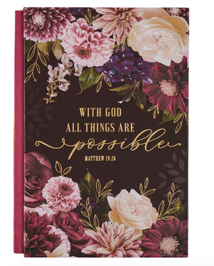 ARTGIFTS Päiväkirja With God All Things
