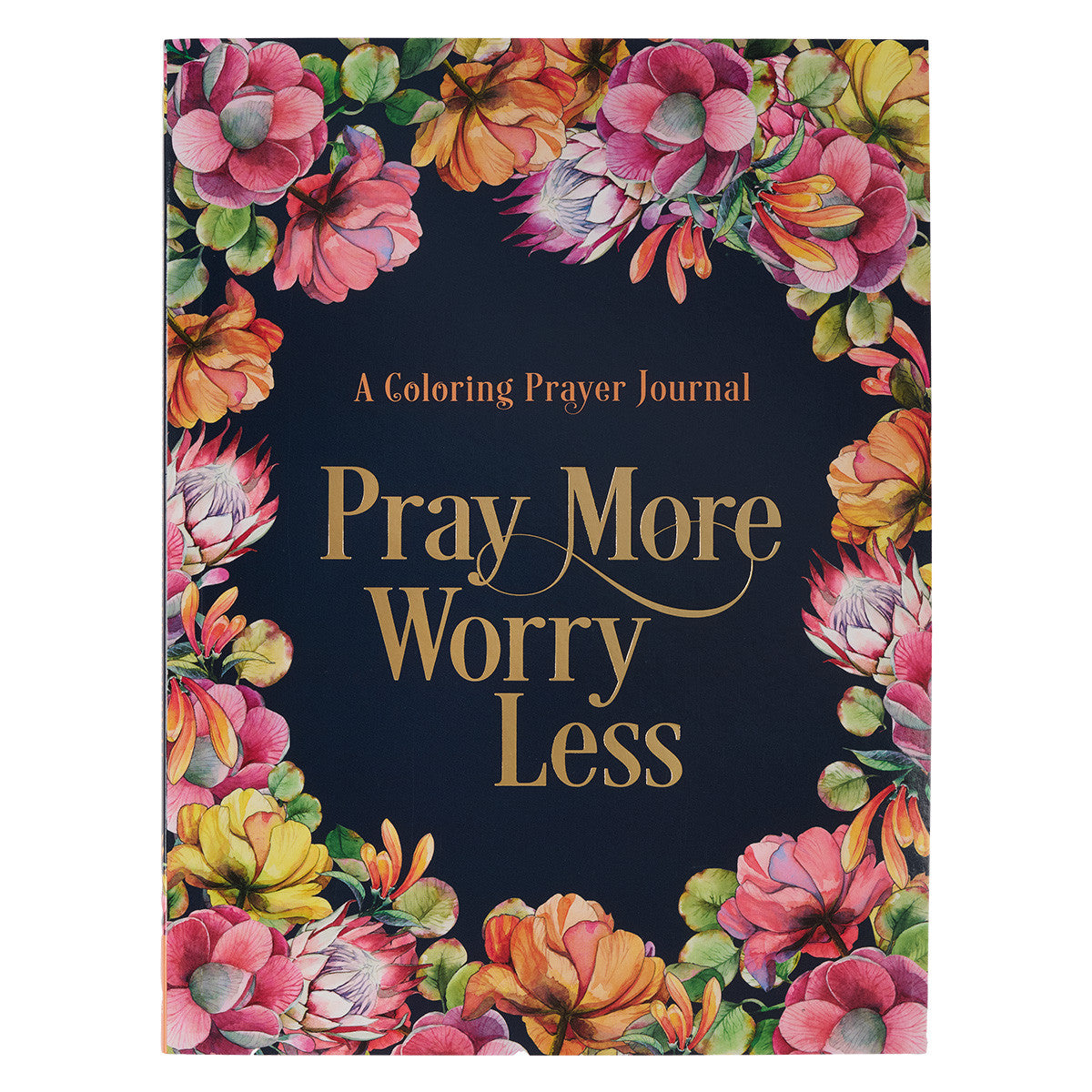 ARTGIFTS Rukous & värityspäiväkirja Pray More Worry Less