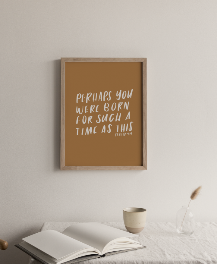 DEAR HEART PRINTS Such a Time as This