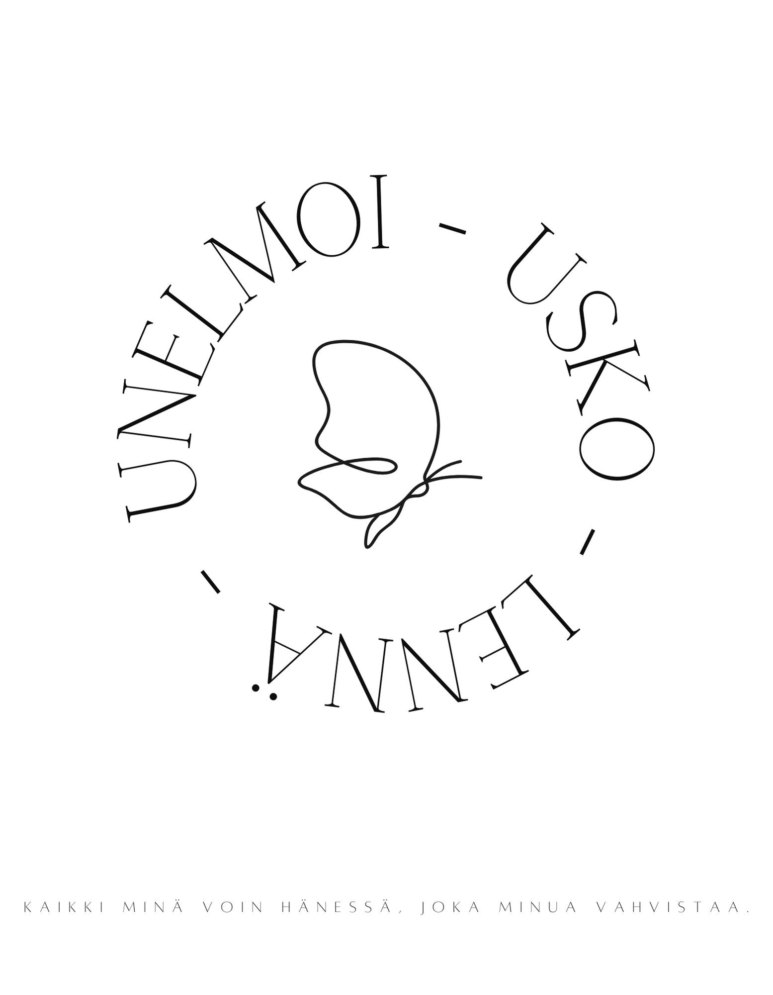 KAIVOLLA Kortti Unelmoi - Usko - Lennä