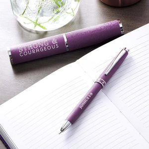 ARTGIFTS Kynä Strong & Courageous Purple