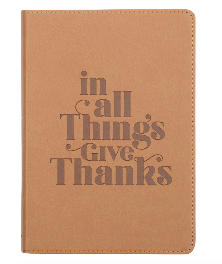 ARTGIFTS Päiväkirja In All Things Give Thanks