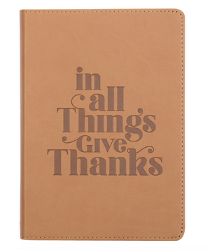 ARTGIFTS Päiväkirja In All Things Give Thanks