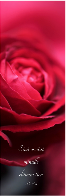 Kirjanmerkki Elämän tie